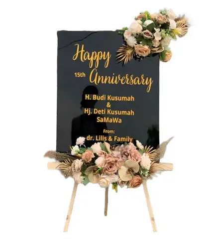 Papan Bunga Akrilik Gondowulan